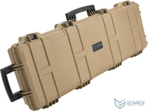 EMG Transporter Lockable 42" Hard Case w/ Low-Profile Wheels & Pluckable Inner Foam