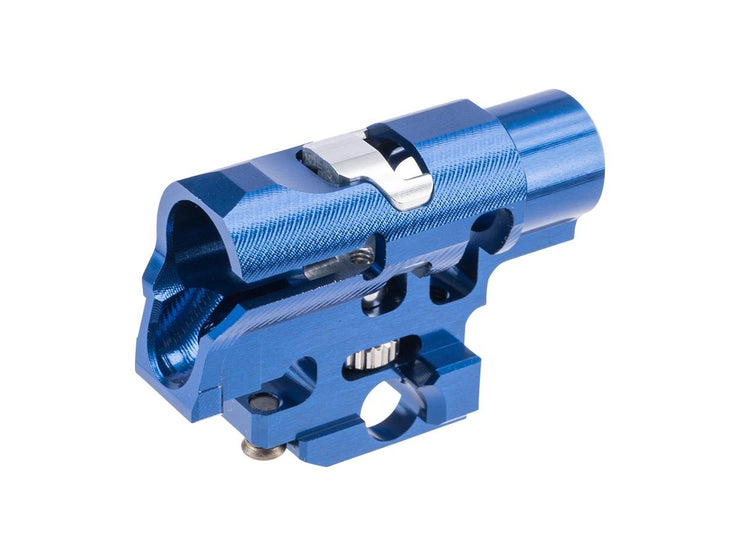 Titanium Tactical Industry CNC Hop Up Chamber for Tokyo Marui Hi-CAPA Airsoft Gas Blowback Pistols (Color: Blue)