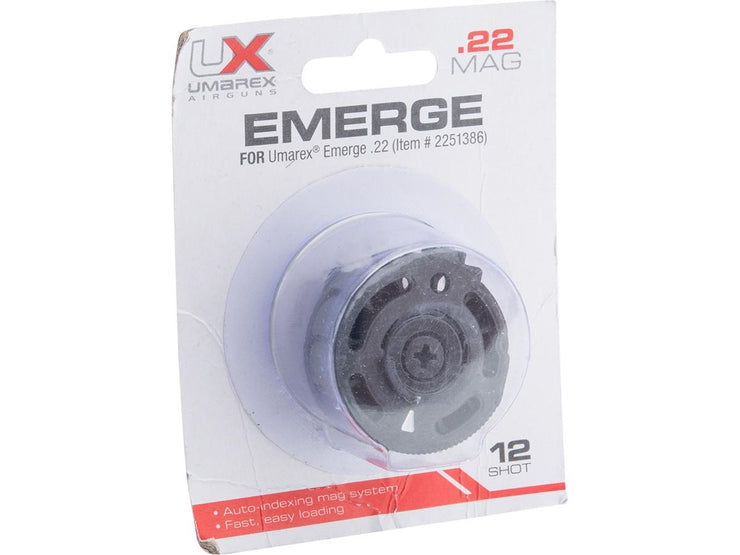 Umarex 12 Round Auto Advancing Rotary Magazine for Emerge Break Barrel Air Rifles (Model: .22 Cal)