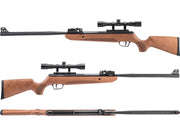 UMAREX Emerge Break Barrel Gas Piston Air Rifle (Model: .22 Cal / Real Wood)