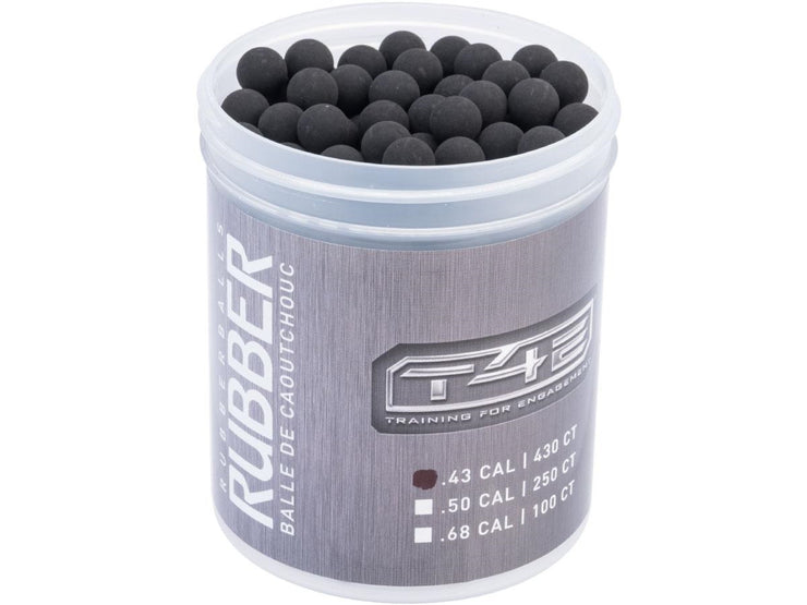 T4E Training for Engagement Rubber Ball Training Munitions (Caliber: .43 / 430 Rounds)