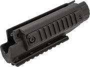 H&K Railed Handguard Kit w/ Metal Outer Barrel & Vertical Grip for MP5 Series Airsoft AEG Sub Machine Guns