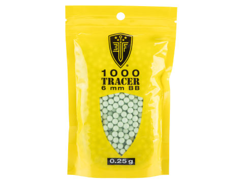Elite Force Match Grade Airsoft Tracer BBs (1000 Rounds / Green)