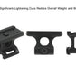 UTG® PICATINNY OPTIC MOUNT, FOR T-1™, ABSOLUTE CO-WITNESS