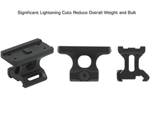 UTG® PICATINNY OPTIC MOUNT, FOR T-1™, ABSOLUTE CO-WITNESS