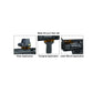 UTG 5-Slot QD Lever Mount Adaptor and Riser, Medium Profile