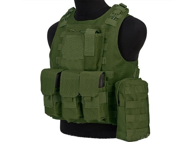 Avengers Military Style MOD-II Quick Release Body Armor Vest