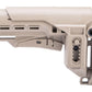 DLG Tactical Retractable Stock w/ Adjustable Long Cheek Riser for M4 / M16 Series Milspec Rifles