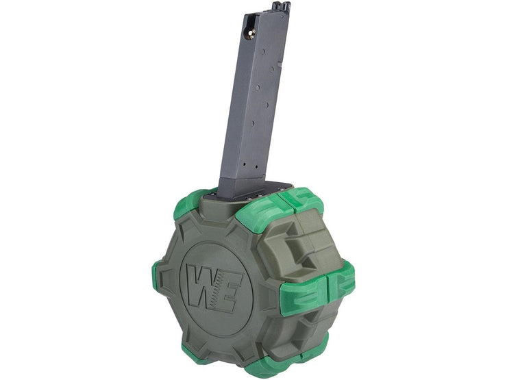 AW Custom Drum Magazine for Gas Blowback Airsoft Pistols & Rifles (WE 1911)