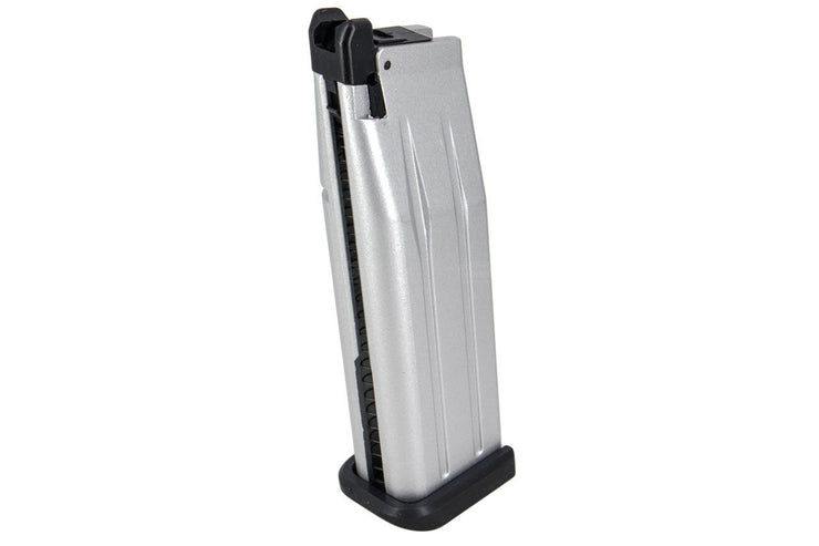 WE-Tech 30 Round Magazine for Hi-Capa Gas Blowback Airsoft Pistols (Short Base / Green Gas)