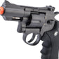 WinGun CO2 Powered Full Metal High Power Airsoft 6mm Magnum Gas Revolver (Black - Standard Grip / 2")