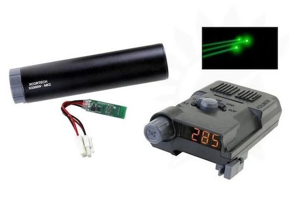 Xcortech X3300W Advanced BB Control System Computer Chronograph / Tracer / Burst Control Unit