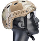 Matrix Basic PJ Type Tactical Airsoft Bump Helmet w/ Flip-down Visor