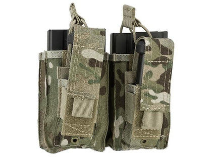 Condor MOLLE Double Kangaroo M14 & Pistol Mag Pouch