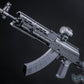 EMG Strike Industries TRAX AK74 Stamped Steel Airsoft AEG Rifle w/ Folding Buffer Tube Stock (Model: Rifle / Black)