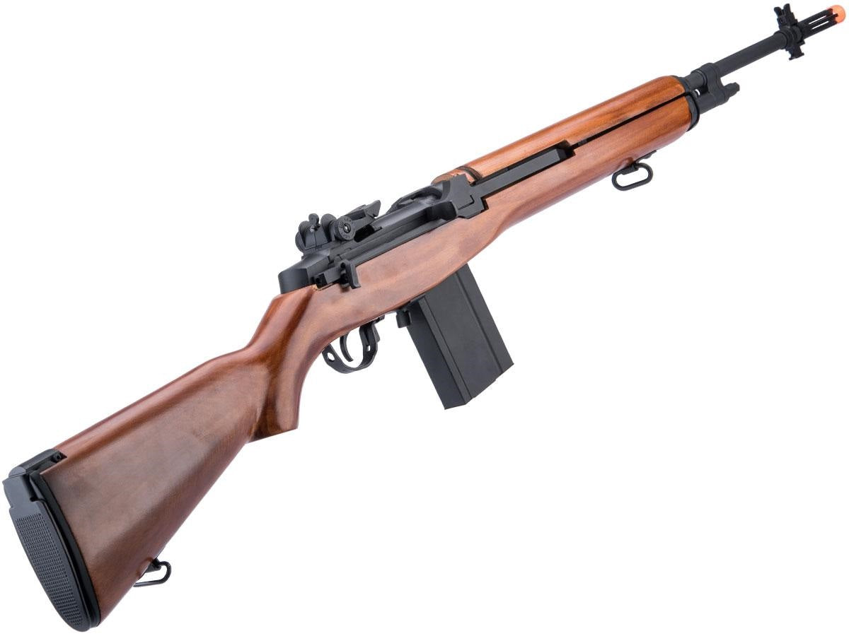A&K M1A Full Size Airsoft AEG Rifle w/ Real Wood Stock