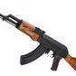 LCT AKM Steel Airsoft AEG Rifle w/ Full Stock (Style: Wood Furniture)