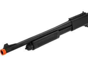 Golden Eagle Scattergun M870 Gas Powered 3/6 Shot Pump Action Full Metal Airsoft Shotgun