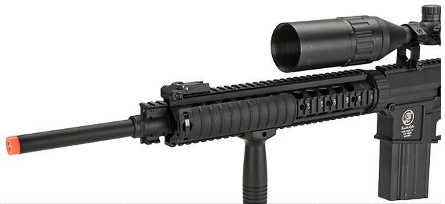 A&K Full Metal SR-25 Airsoft AEG Rifle (Model: Full Stock / Zombie Killer)