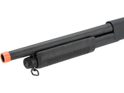 CYMA Standard Full Metal M870 3-Round Burst Multi-Shot Shell Loading Airsoft Shotgun (Retractable Stock CQB Full Metal)