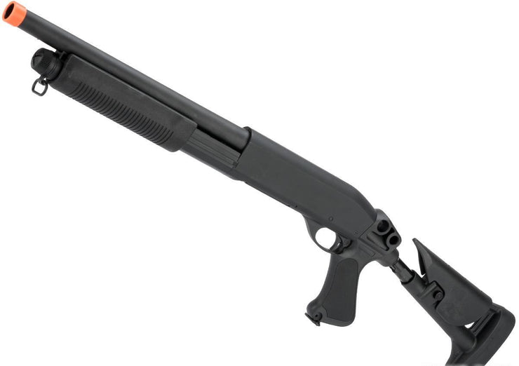 CYMA Standard Full Metal M870 3-Round Burst Multi-Shot Shell Loading A ...