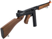 Cybergun Auto Ordnance Licensed Thompson M1A1 Airsoft AEG Rifle w/ Metal Receiver (Package: Gun Only)