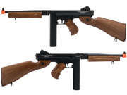 Cybergun Auto Ordnance Licensed Thompson M1A1 Airsoft AEG Rifle w/ Metal Receiver (Package: Gun Only)