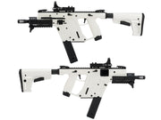 KRISS USA Limited Edition "Alpine White" KRISS Vector Airsoft SMG by Krytac (Model: High Velocity)
