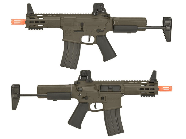 Krytac Full Metal Trident MKII PDW Airsoft AEG Rifle (Color: Black)