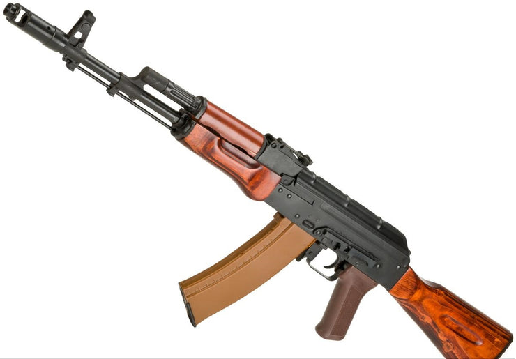 LCT Airsoft AK74M NV Full Metal Airsoft AEG with Real Wood Furniture
