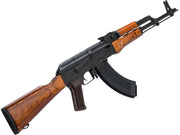 LCT AKM Steel Airsoft AEG Rifle w/ Full Stock (Style: Wood Furniture)