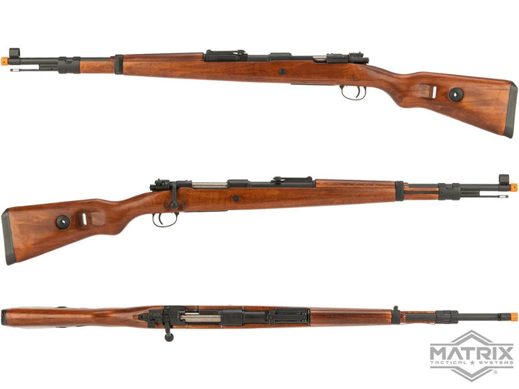Matrix Mauser Kar 98K WWII German Infantry Bolt Action Service Rifle (Model: Real Wood)